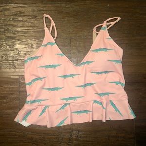 Kortni Jeane alligator top